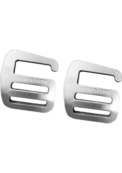 6 Adet Metal G Kanca Dokuma Toka Hafif ve Güçlü Alaşım 25MM Gümüş (Yurt Dışından) fiyatları