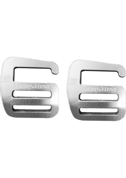 6 Adet Metal G Kanca Dokuma Toka Hafif ve Güçlü Alaşım 25MM Gümüş (Yurt Dışından) indirimleri