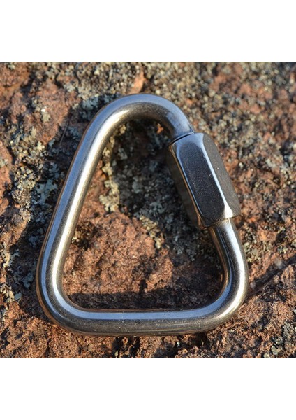 3 Adet Üçgen Vida Tipi Karabina Büküm Kapısı Toka Tırmanma Dağcılık (Yurt Dışından) fiyatları