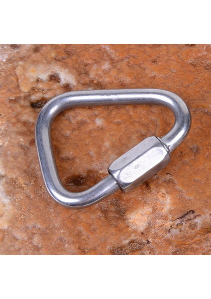 3 Adet Üçgen Vida Tipi Karabina Büküm Kapısı Toka Tırmanma Dağcılık (Yurt Dışından) fırsatları