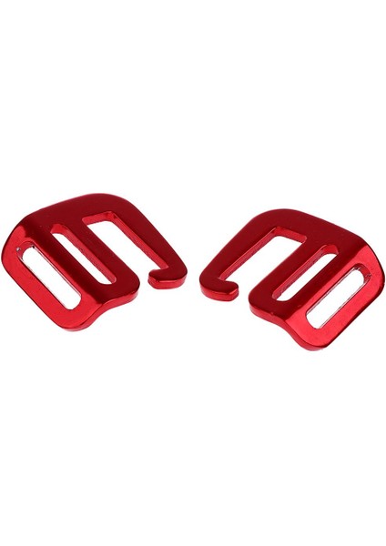8 Parça 1 '' G Kanca Açık Dokuma Toka Karabinerler Donanım 25MM Kırmızı (Yurt Dışından) fırsatları