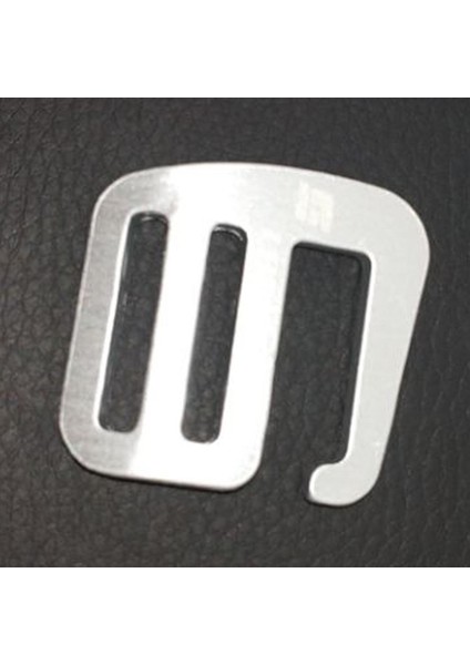 4 Adet Metal G Kanca Dokuma Toka Taktik, Hafif ve Güçlü 25MM Gümüş (Yurt Dışından) fırsatları