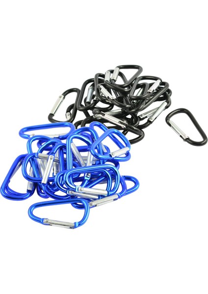 40 Adet Mini Tırmanma Karabina Toka Yapış Bahar Klip Kanca Anahtarlık Bulguları (Yurt Dışından)