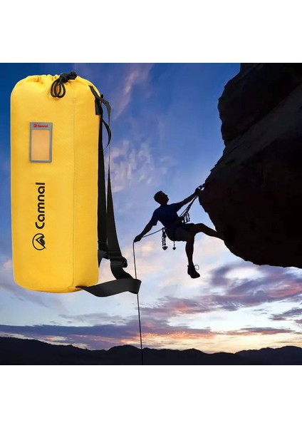 Açık Katlanabilir Kaya Tırmanışı Halat Çanta Sling Kordon Depolama Omuz Sırt Çantası 25X25X57 cm (Yurt Dışından) modelleri