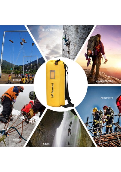 Açık Katlanabilir Kaya Tırmanışı Halat Çanta Sling Kordon Depolama Omuz Sırt Çantası 25X25X57 cm (Yurt Dışından) fırsatları