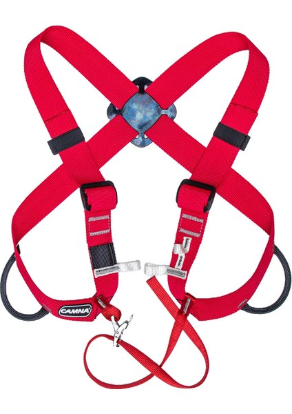 Üst Vücut Emniyet Kemeri Yükselen Sabit Kemer Kanyonu Kırmızı Stil Tırmanma 1 (Yurt Dışından)