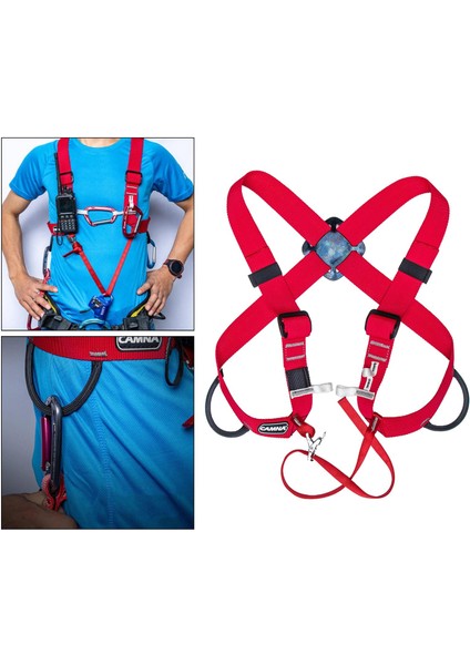 Üst Vücut Emniyet Kemeri Yükselen Sabit Kemer Kanyonu Kırmızı Stil Tırmanma 1 (Yurt Dışından) fiyatları