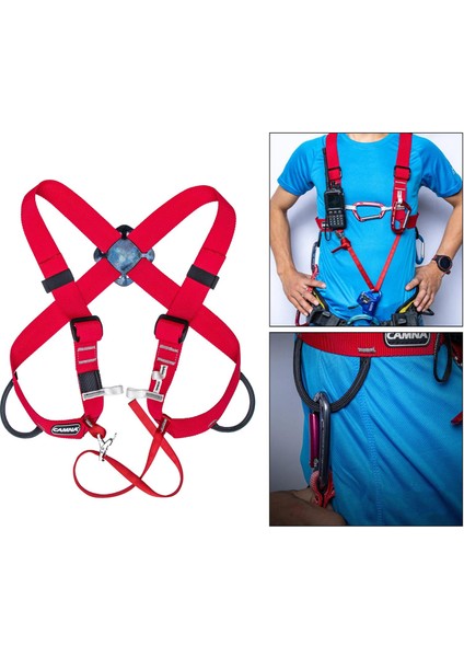 Üst Vücut Emniyet Kemeri Yükselen Sabit Kemer Kanyonu Kırmızı Stil Tırmanma 1 (Yurt Dışından) modelleri