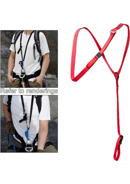 Tırmanma Göğüs Ascender Cemaat Survival Yükseliş Omuz Askısı Aıder Cihazı (Yurt Dışından) fırsatları