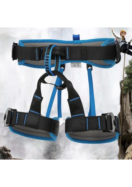 Koşum Emniyet Kemerleri Emniyet Kaya Tırmanma Rappelling Ekipmanları Koruyucu Mavi L (Yurt Dışından) modelleri