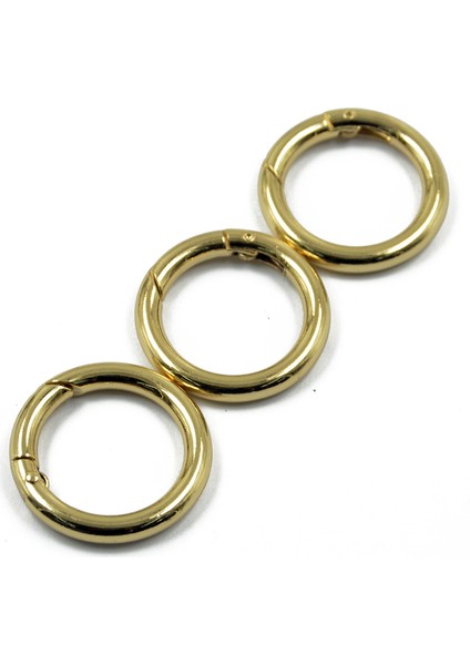 3 Retro Yuvarlak Karabina Kampı Bahar Yapış Klip Kanca Anahtarlık Tırmanma (Yurt Dışından) fiyatları