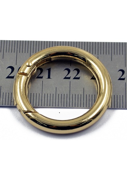 3 Retro Yuvarlak Karabina Kampı Bahar Yapış Klip Kanca Anahtarlık Tırmanma (Yurt Dışından) modelleri