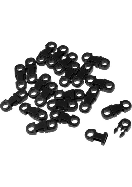 2 Adet 20 Adet Bilezik 5mm Kordon Yan Yayın Toka Survival Plastik Klip (Yurt Dışından) fiyatları