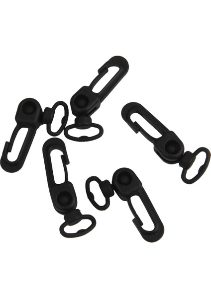 5 Adet Dönebilen Plastik Snap Klip Karabiner Asılı Kanca Anahtarlık Anahtarlıklar (Yurt Dışından)