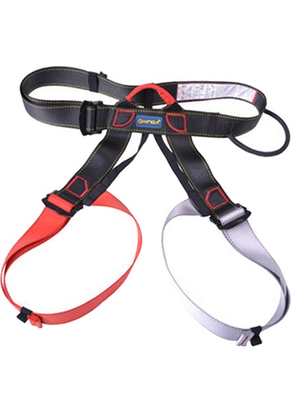 Tırmanma Koşum Ayarlanabilir Bel Güvenli Kemer Daha Geniş Tırmanma Rappelling Kırmızı (Yurt Dışından) fırsatları
