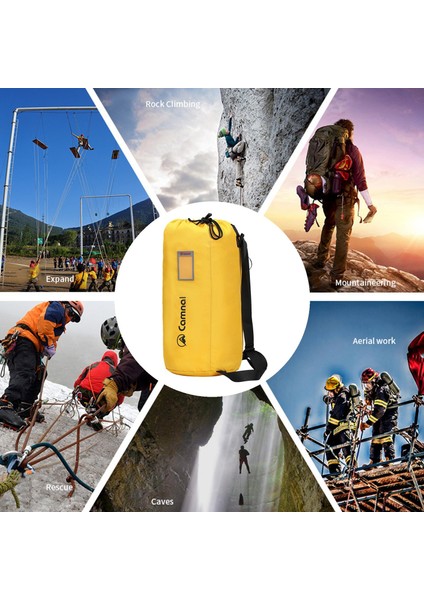 Açık Katlanabilir Kaya Tırmanışı Halat Çanta Sling Kordon Depolama Omuz Sırt Çantası 29X29X59 cm (Yurt Dışından) fırsatları