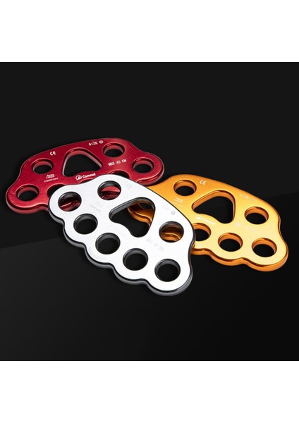 8 Delik Pençe Arma Plaka Kaya Tırmanışı Çok Ankraj Noktası Bağlayıcı Dişli Kırmızı (Yurt Dışından) indirimleri