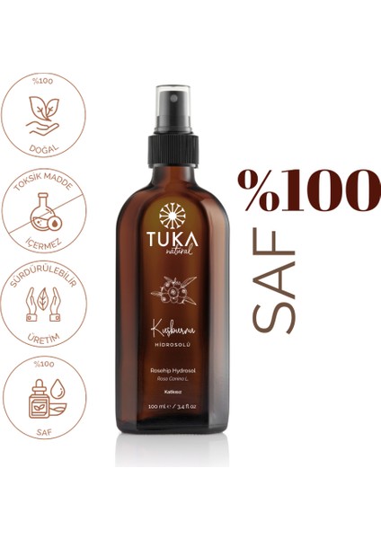 Kuşburnu Hidrosolu 100ML