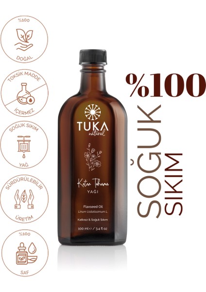 Keten Tohumu Yağı 100 ml