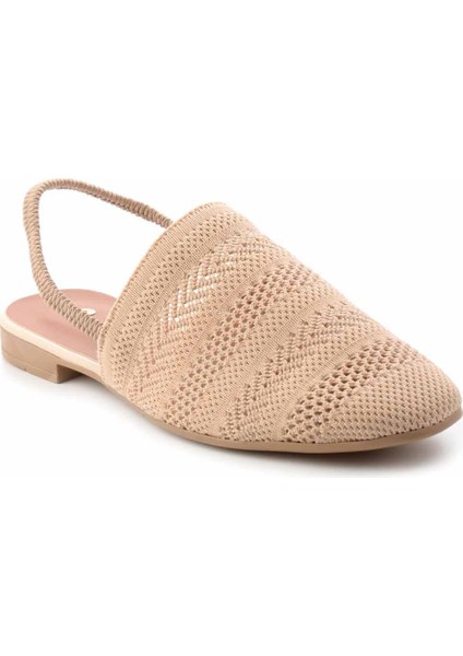Bej Triko Kadın Sandalet K058912021 modelleri
