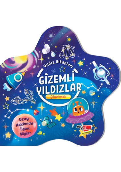 Çıkartmalı Yıldız Kitapları Serisi - Gizemli Yıldızlar