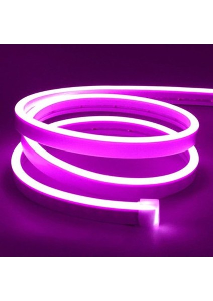 12V Neon Şerit LED Pembe Işık