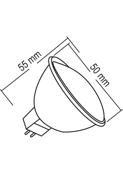 7W MR16 Porselen Çanak LED Ampul G.ışığı