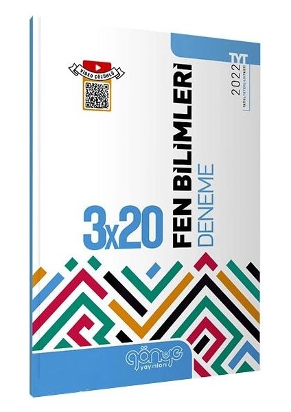 TYT 2022 3X40 Fen Bilimleri Deneme (Ciltli)