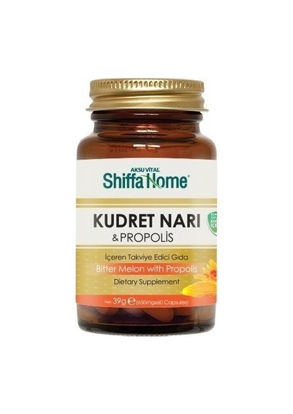 Vital Kudret Narı & Propolis 60 Kapsül