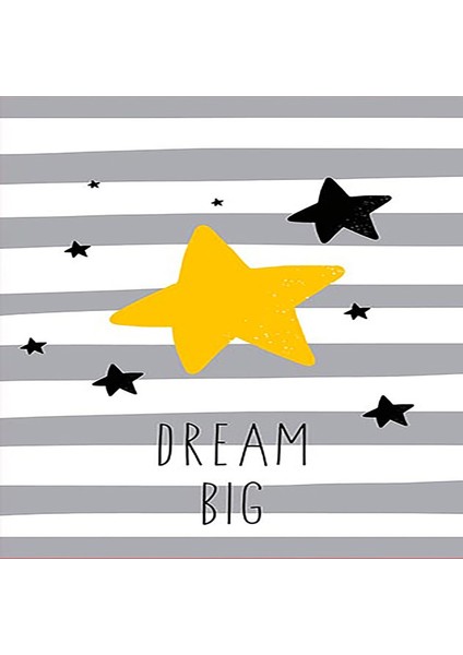 Dream Big Yıldız Desenli Halı Dijital Baskı Yıkanabilir Kaymaz Taban Çocuk Odası Halısı fiyatları