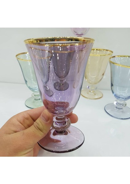 Sofia Seri Cam Gold Detaylı Bardak, Magnolia Cup, Muhallebi Kasesi, Kahve Yanı Su Bardağı modelleri