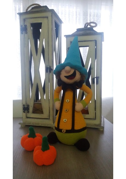 Vikingler Ulve Amigurumi Oyuncak