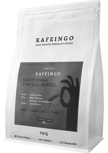 - Çekirdek Kahve - Guatemala Antigua 250 gr