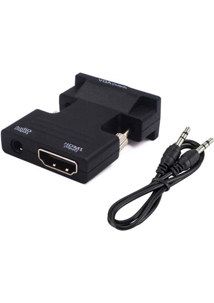 Boblov HDMI To VGA HDMI Giriş VGA Çıkış Dişi HDMI Erkek VGA HDMI Dişi VGA Erkek