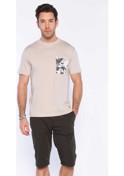 Cox Taş Erkek Bisiklet Yaka Tshirt