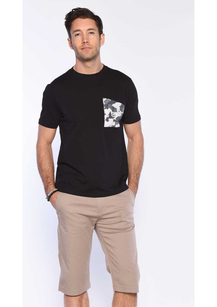 Cox Siyah Erkek Bisiklet Yaka Tshirt fırsatları