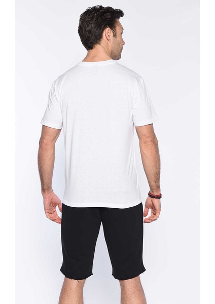 Fıona Beyaz Erkek Tshirt