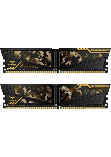 TEAM T-Force Vulcan TUF Gaming Alliance 16GB (2X8GB) 3600MHZ CL18 Ddr4 Gaming Ram (TLTYD416G3600HC18JDC01 )