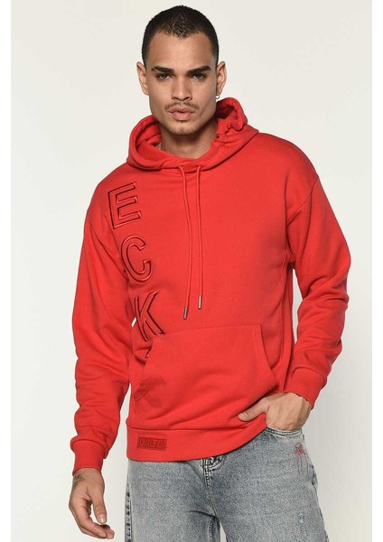 ECKO UNLTD Benny Erkek Kırmızı Hoodie