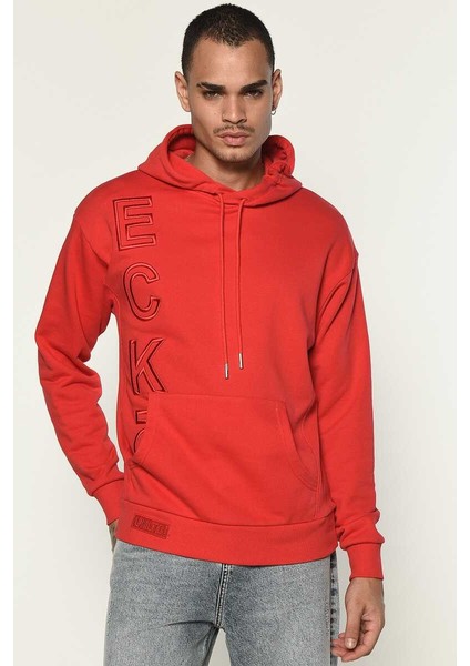 ECKO UNLTD Benny Erkek Kırmızı Hoodie