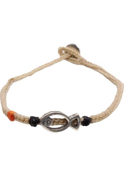 Balık Figürlü Gümüş Bileklik