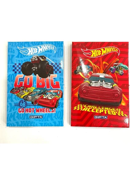 Hot Wheels A7 Ikili Mini Bloknot- 2 Adet