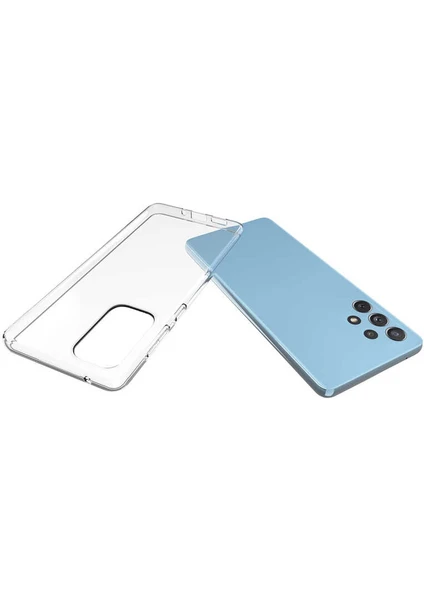 Samsung Galaxy A53 5G Kılıf Şeffaf Silikon Hibrit Case Kapak