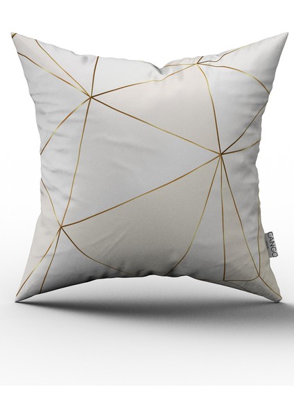 Beyaz Pembe Modern Dekoratif Desenli Dijital Baskılı Çift Taraflı Kırlent Kılıfı - Otyk623-Ct fiyatları