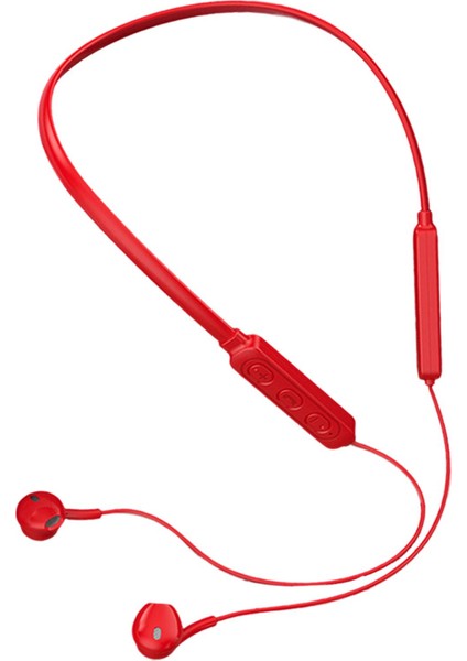 Boyun Bandı Iş Seyahat Kulak Spor Salonu GB04 Bluetooth Kulaklık Gürültü Kırmızı Iptal (Yurt Dışından)