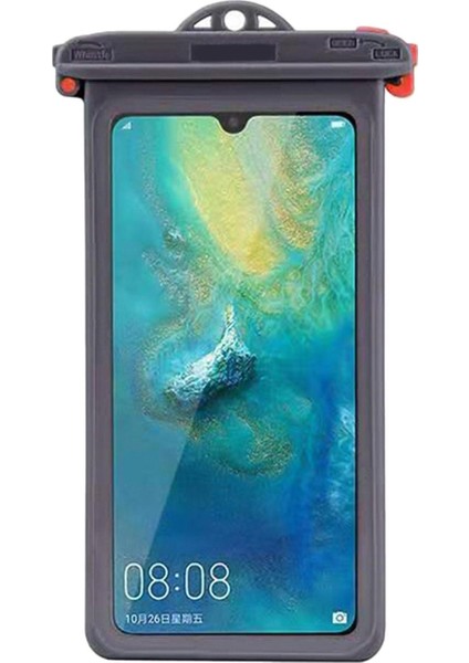 Yüzme Telefon Çanta Dalış Su Geçirmez Kılıf Yüzmek Için iPhone Xs Gri (Yurt Dışından) modelleri