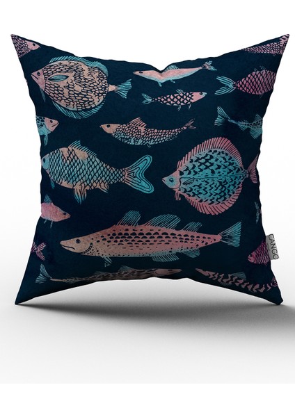 Çift Tarafı Baskılı Kırlent Yastık Kılıfı Cgh257-Ct