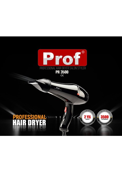 Turbo Profesyonel Fön Makinesi ve Saç Kurutma 3500 Performance modelleri