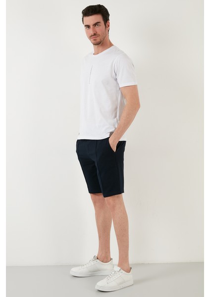 Pamuklu Cepli Belden Bağlamalı Short Erkek Short 6142001