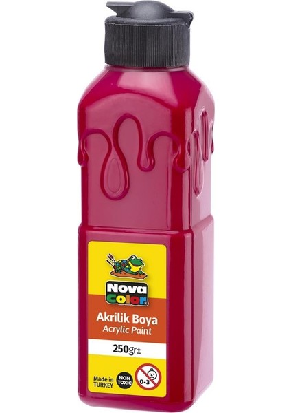 Nova Color Akrilik Boya 250 ml 1 Adet Nova Color Akrilik Boyalar 250 ml 1 Adet